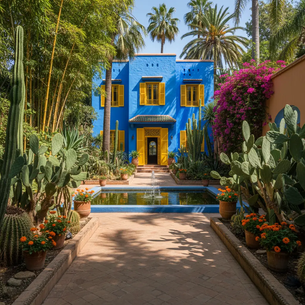  jardin majorelle marrakech morocco travel