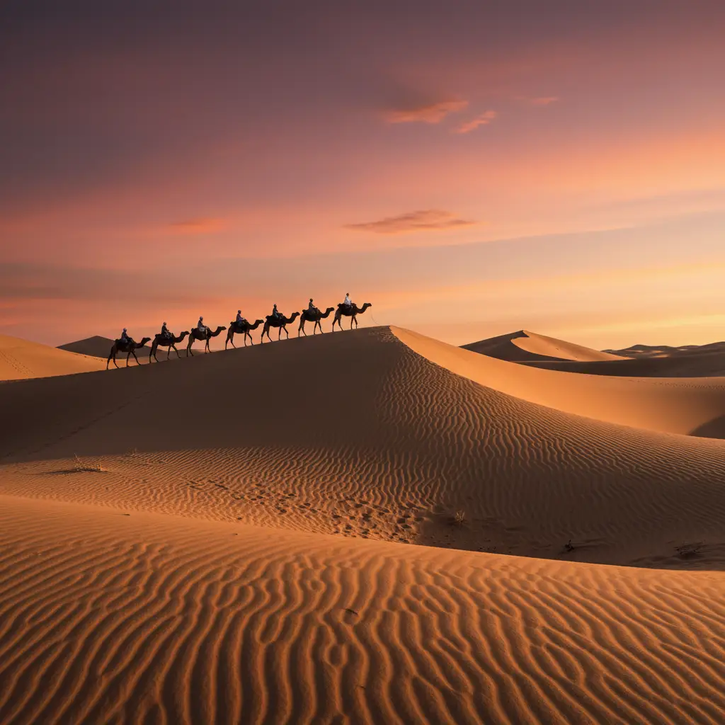 sahara desert camel trek morocco travel