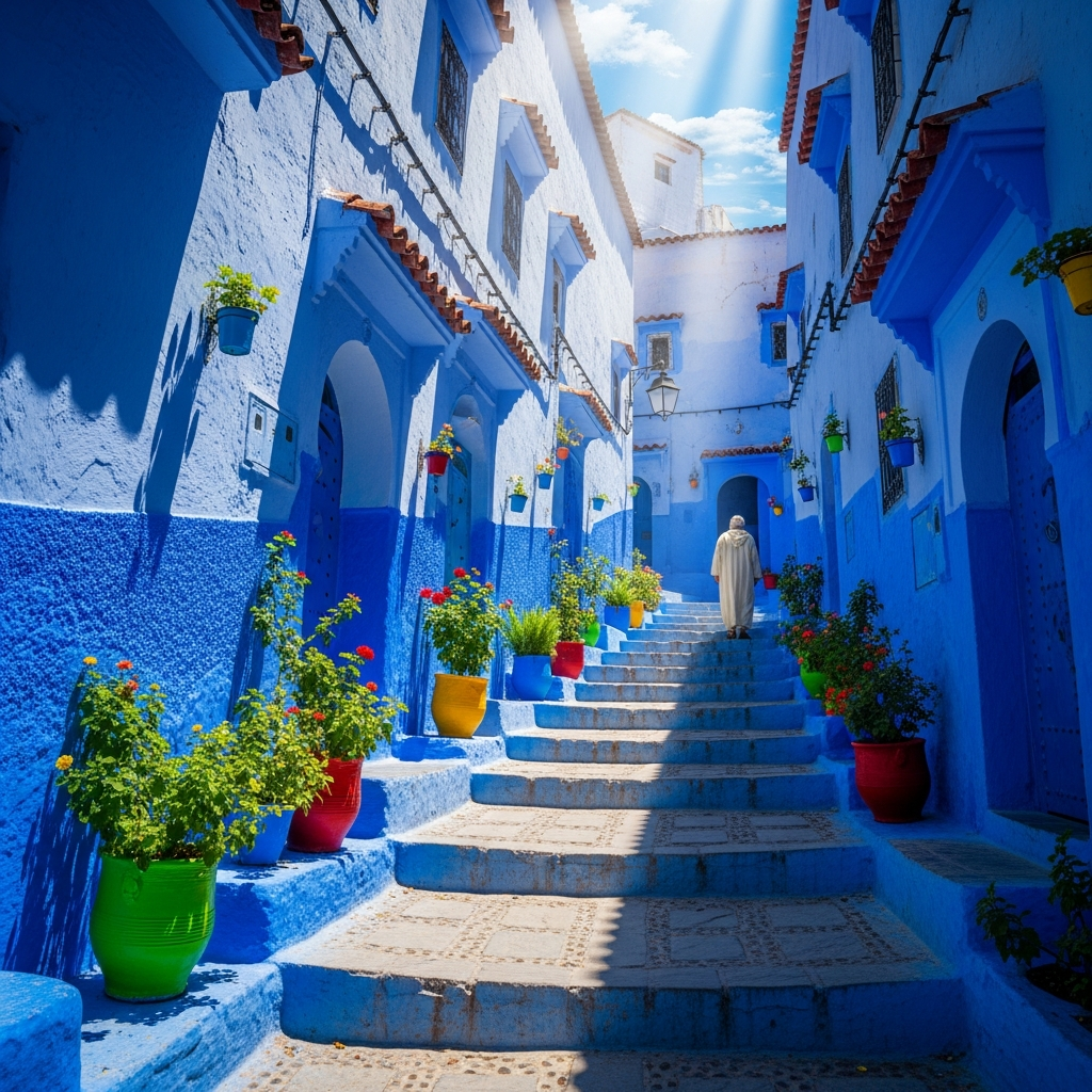 Chefchaouen travel guide: the iconic blue alleyways of the medina