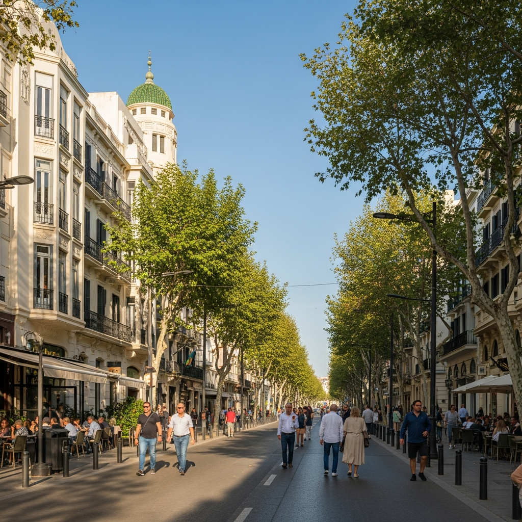 Tetouan travel in the Spanish-era Ensanche