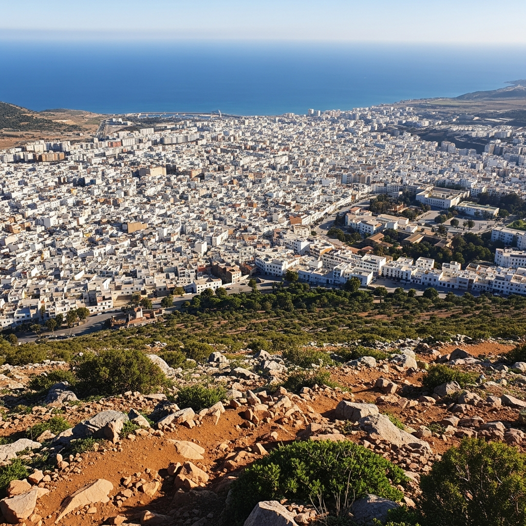 Tetouan travel day hike with a view