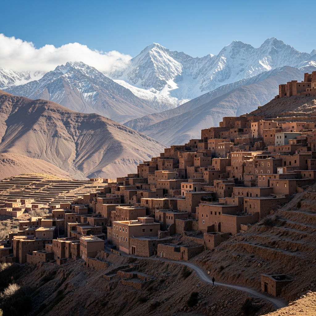 Marrakech Travel day trip to the scenic High Atlas Mountains