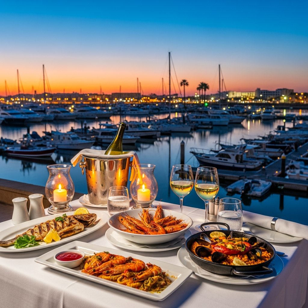 Evening dining during Agadir travel