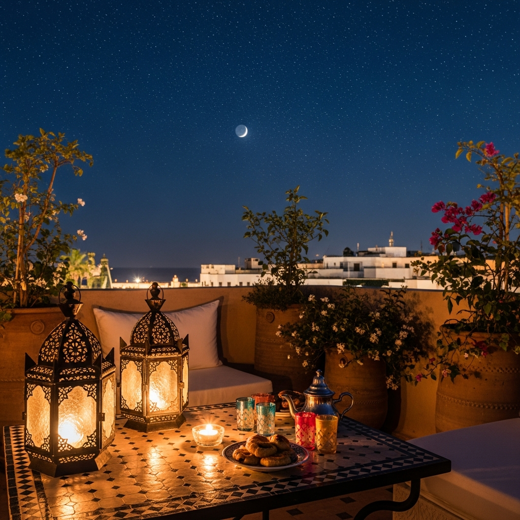 Evening relaxation on an Essaouira travel trip