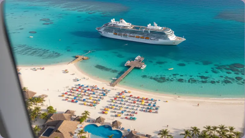 cruise vacation private island beach club