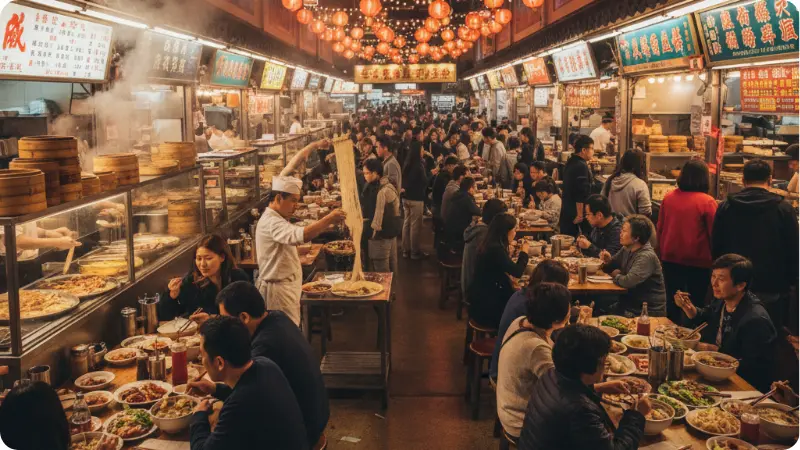 authentic food scene in Queens New York City travel